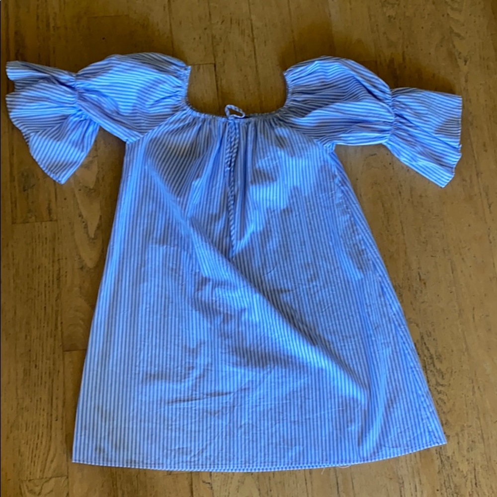 off the shoulder dress